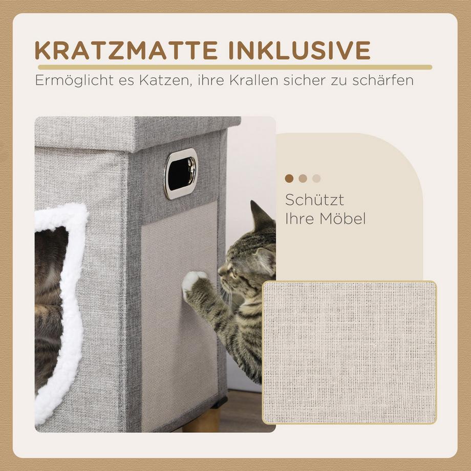 PawHut  Katzenhaus 