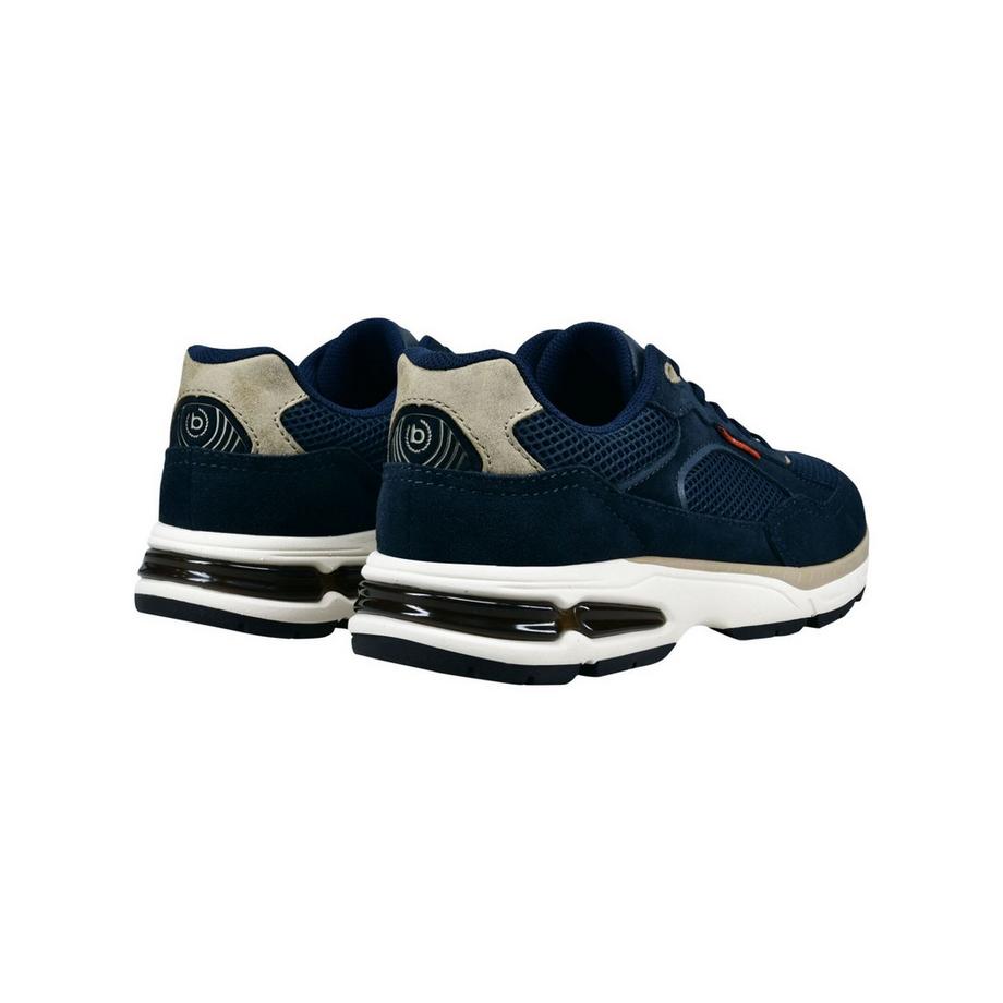BUGATTI Sneaker sportiva con tessuto a maglia e aspetto vellutato  