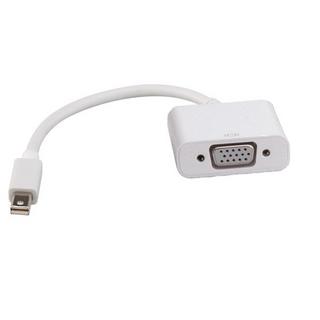 Roline  ROLINE Mini DisplayPort-VGA Adapter, Mini DP M - VGA F white Bianco 