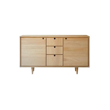 Tikamoon Waschtischunterschrank aus massiver Eiche 145 cm Jonàk  