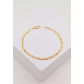 MUAU Schmuck  Bracelet Rundanker Gelbgold 750, 19cm, 3.1mm 