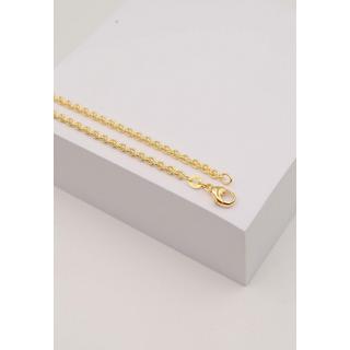 MUAU Schmuck  Bracelet Rundanker Gelbgold 750, 19cm, 3.1mm 