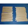 Cover-Discount  100 pièces de bâtons à glace en bois Bâtons à glace en bois naturel Marron
