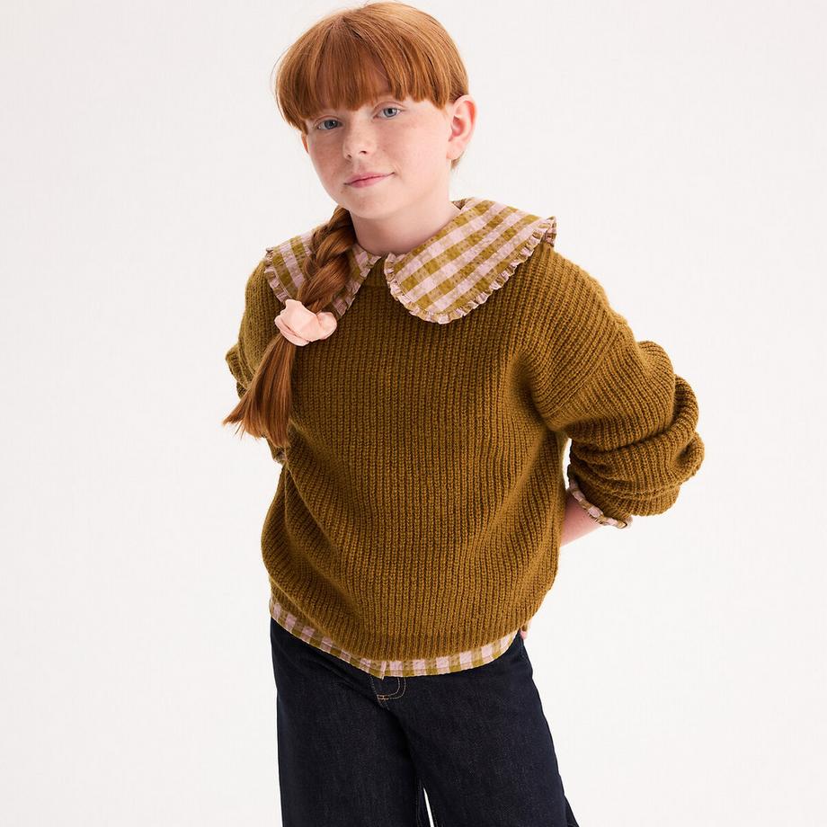 Pullover mit rundem Ausschnitt