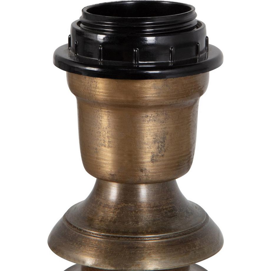 mutoni Pied de lampe à poser Ohm laiton antique  