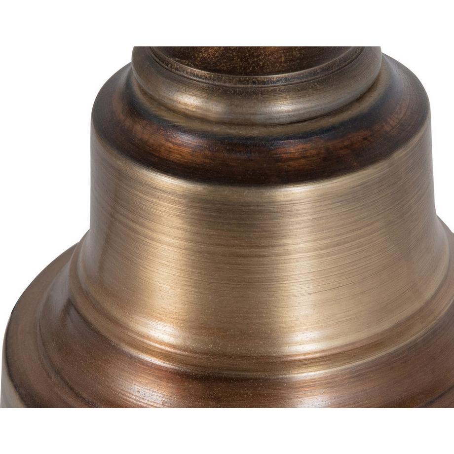 mutoni Pied de lampe à poser Ohm laiton antique  