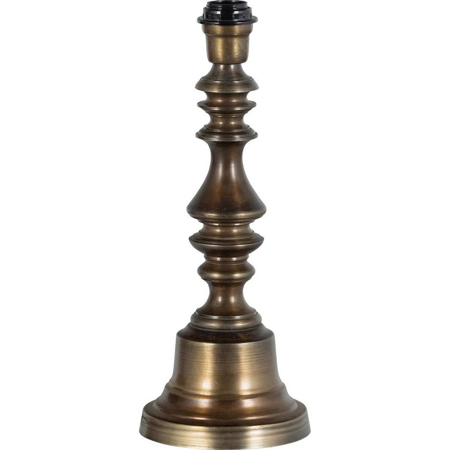 Pied de lampe à poser Ohm laiton antique