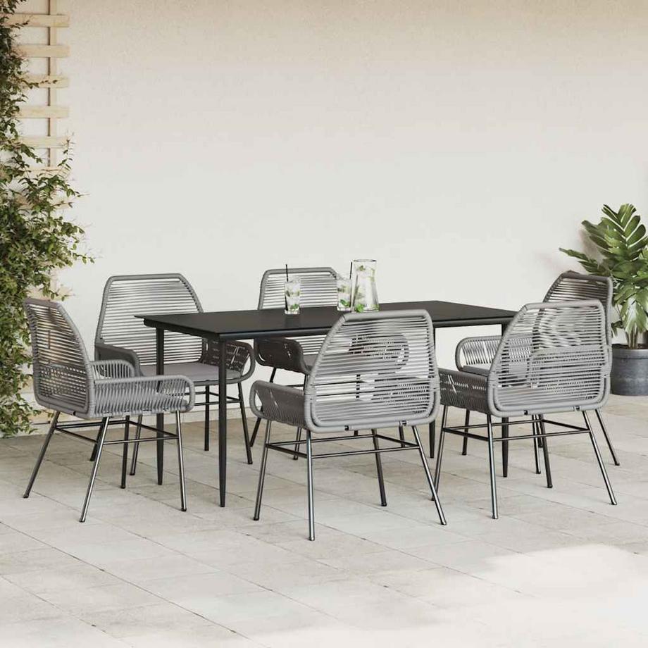 VidaXL Garten essgruppe poly-rattan  