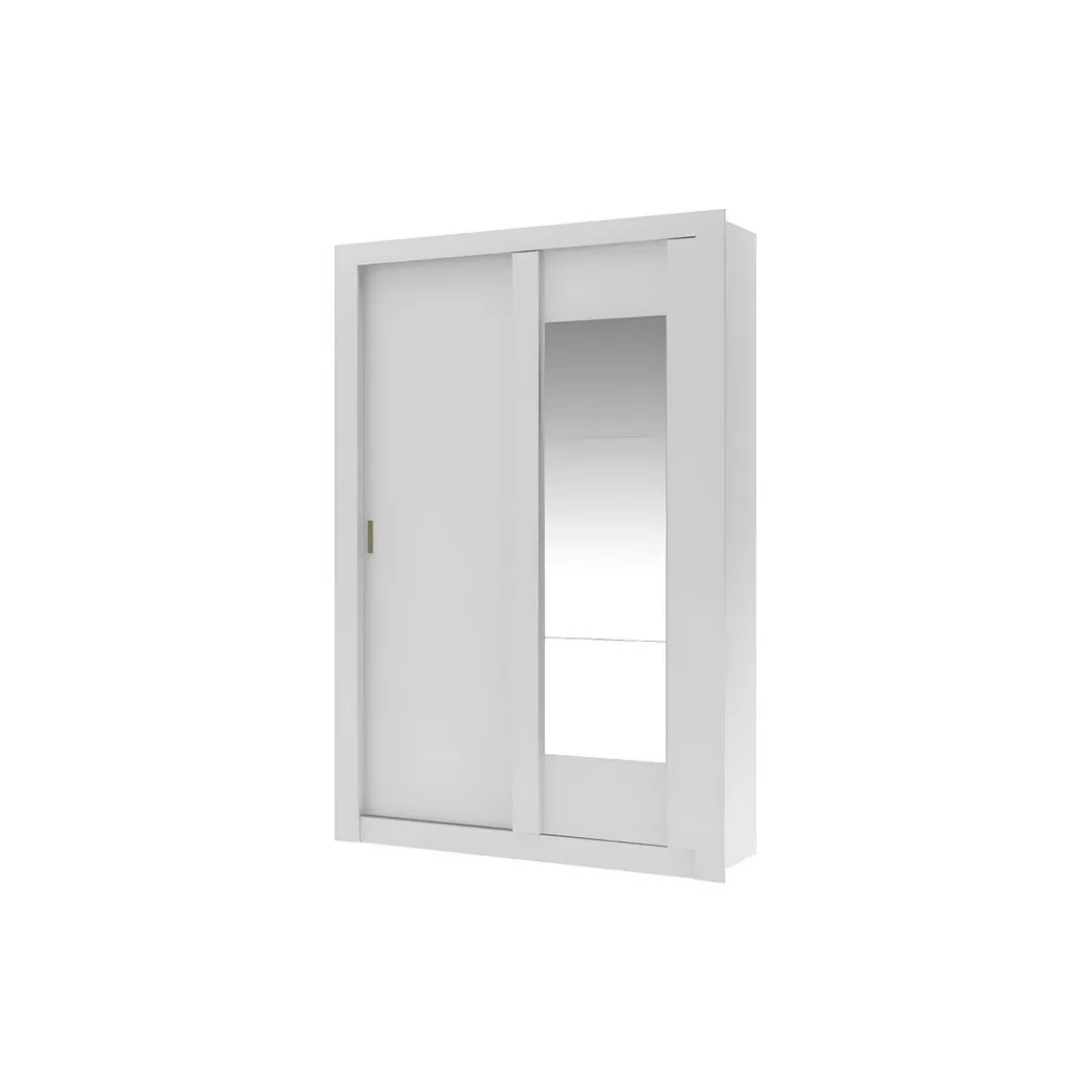 Vente-unique - Armoire PETTERI, One Size, Blanc