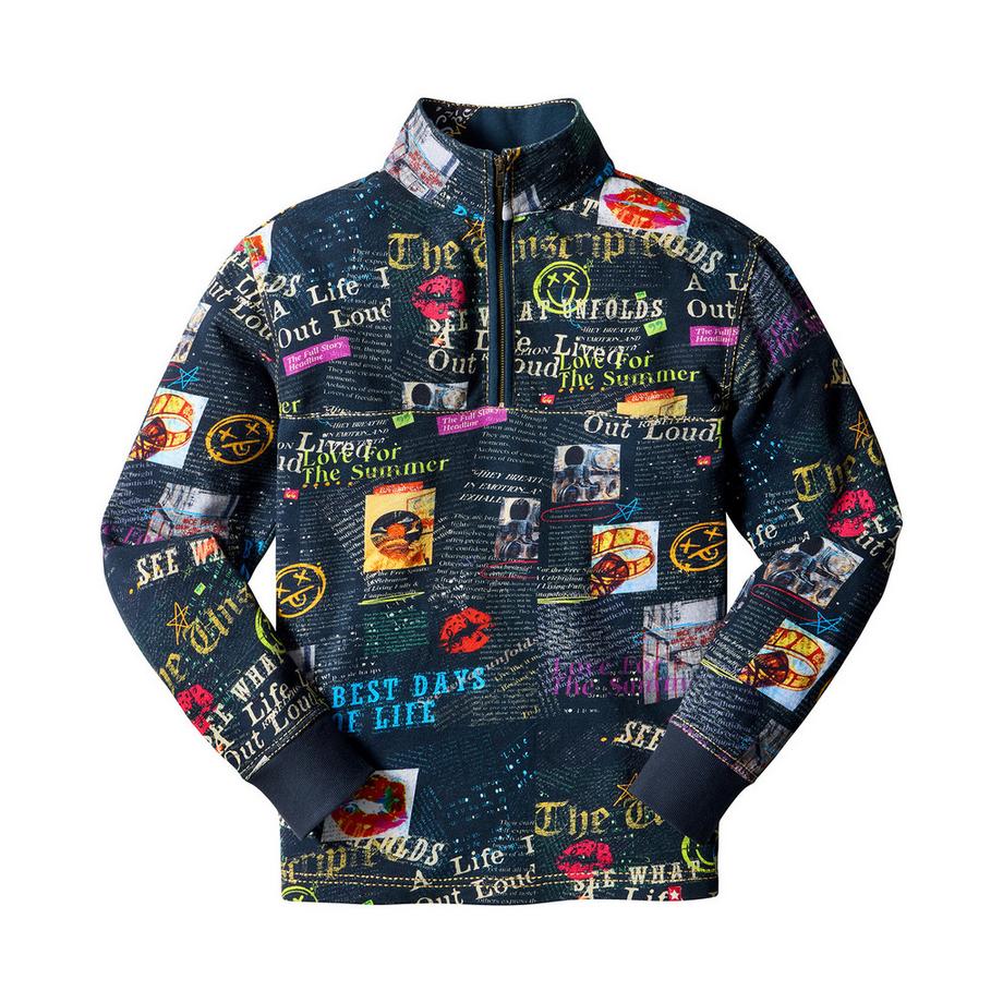 Joe Browns Bedrucktes Stehkragen-Sweatshirt Best Days  