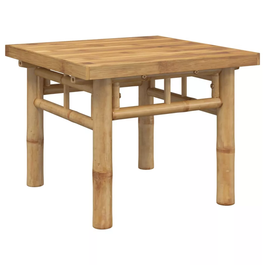 Table basse 45x45x35 cm bambou Vidaxl