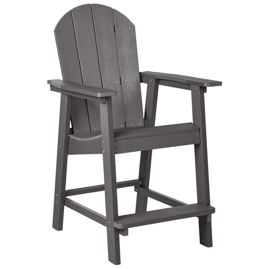 Beliani Set bistrot en Materiale sintetico  ADIRONDACK  