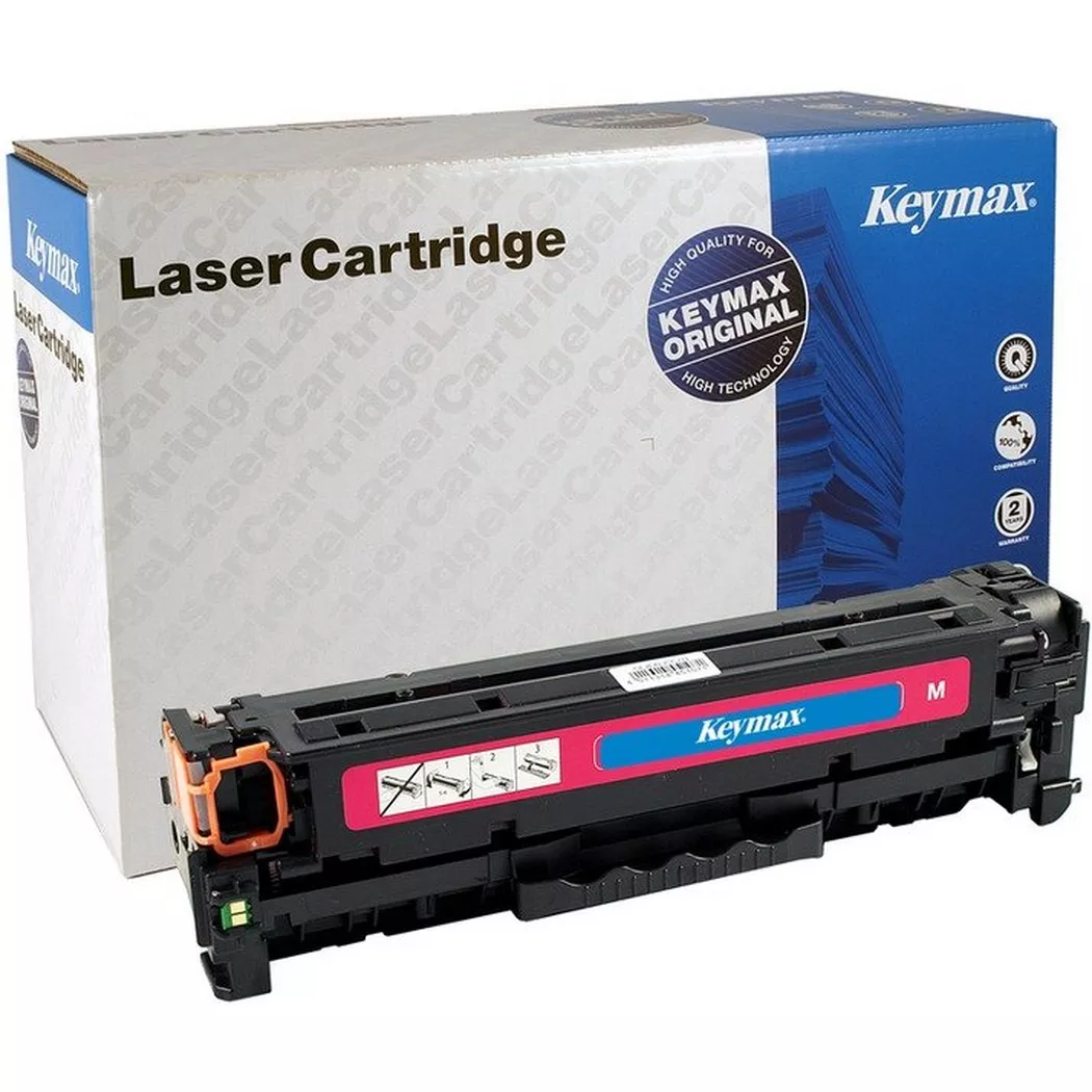 Keymax – RMC Toner-Modul magenta CRG 718MKEY zu Canon LBP 7200 2800 S., One Size