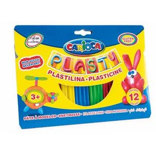 CARIOCA  Carioca Plasty Pasta modellabile Multicolore 12 pz 