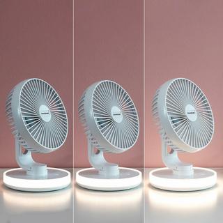 InnovaGoods Wiederaufladbarer Tischventilator - tragbar und leise  