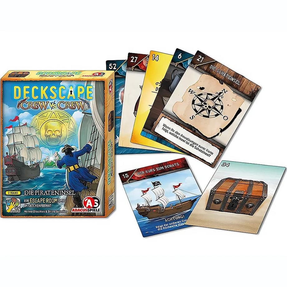 Abacus  Spiele Deckscape - Die Pirateninsel 