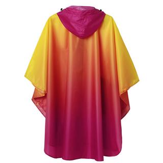 Alopini Mantella Antipioggia con Cappuccio e Cerniera Riutilizzabile  