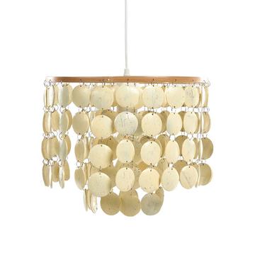 Lustre en Coquille de noix de coco Boho PARANGI