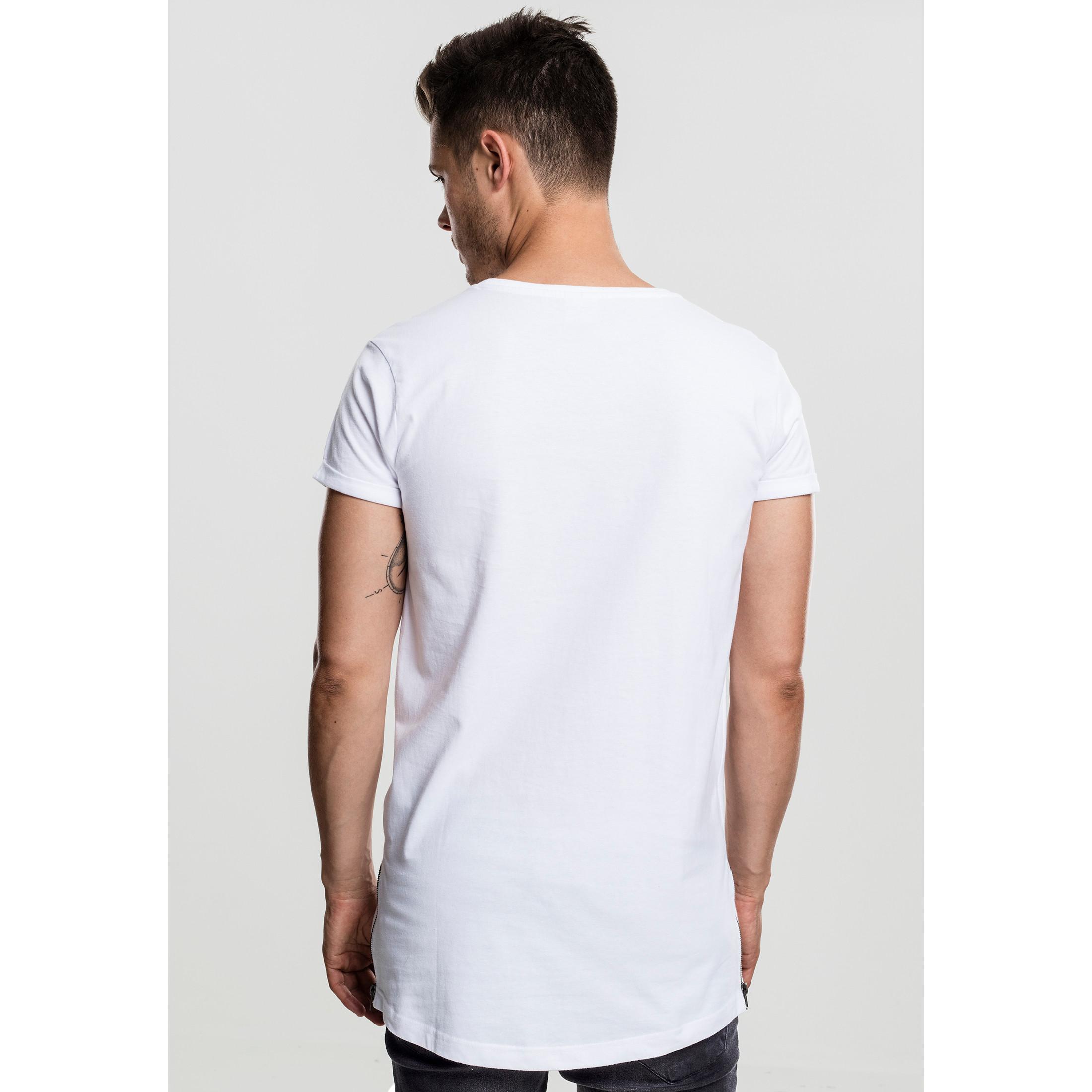 URBAN CLASSICS Long Shaped Side Zip T-Shirt  