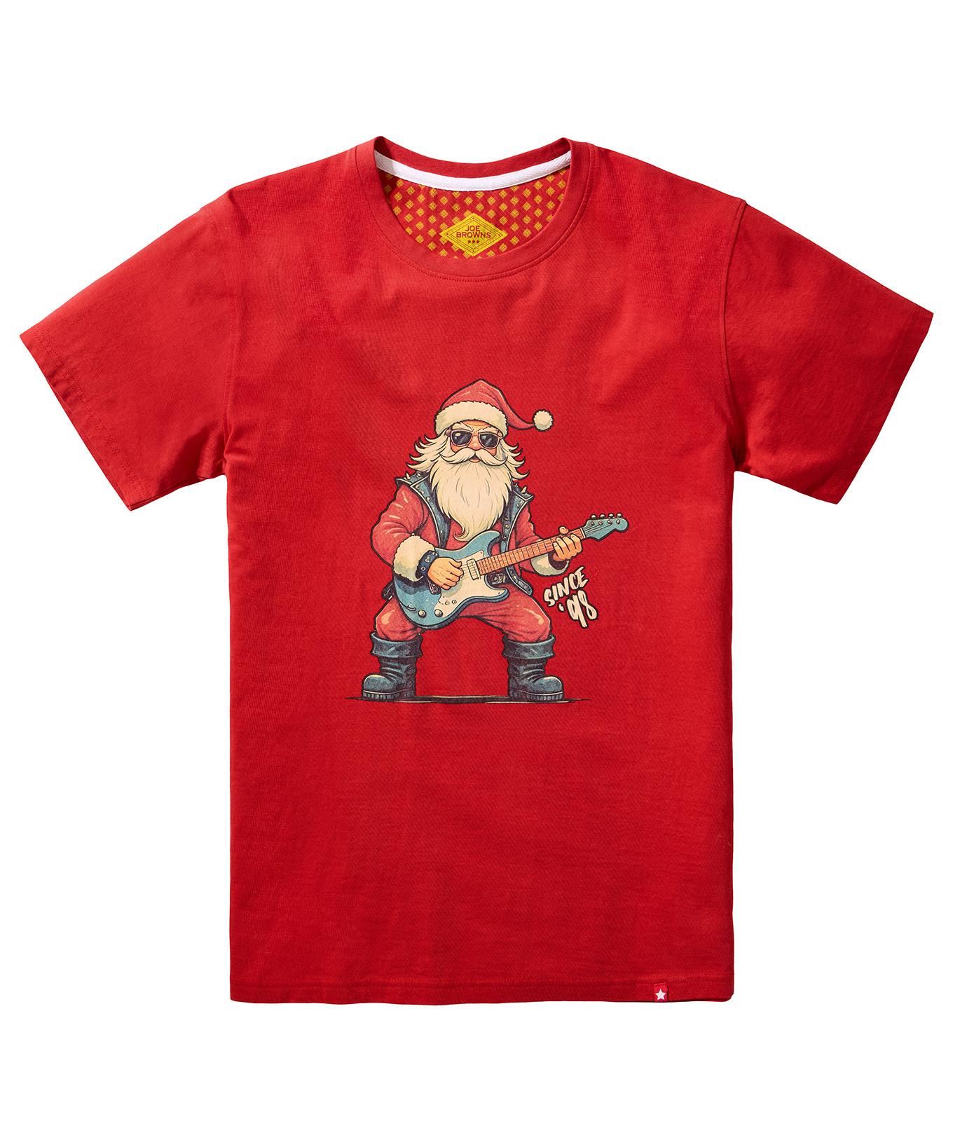Joe Browns T-Shirt Motif Musical Père Noël  