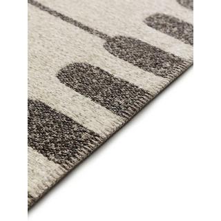 Benuta Tapis tissé à plat Elena Beige/Marron  