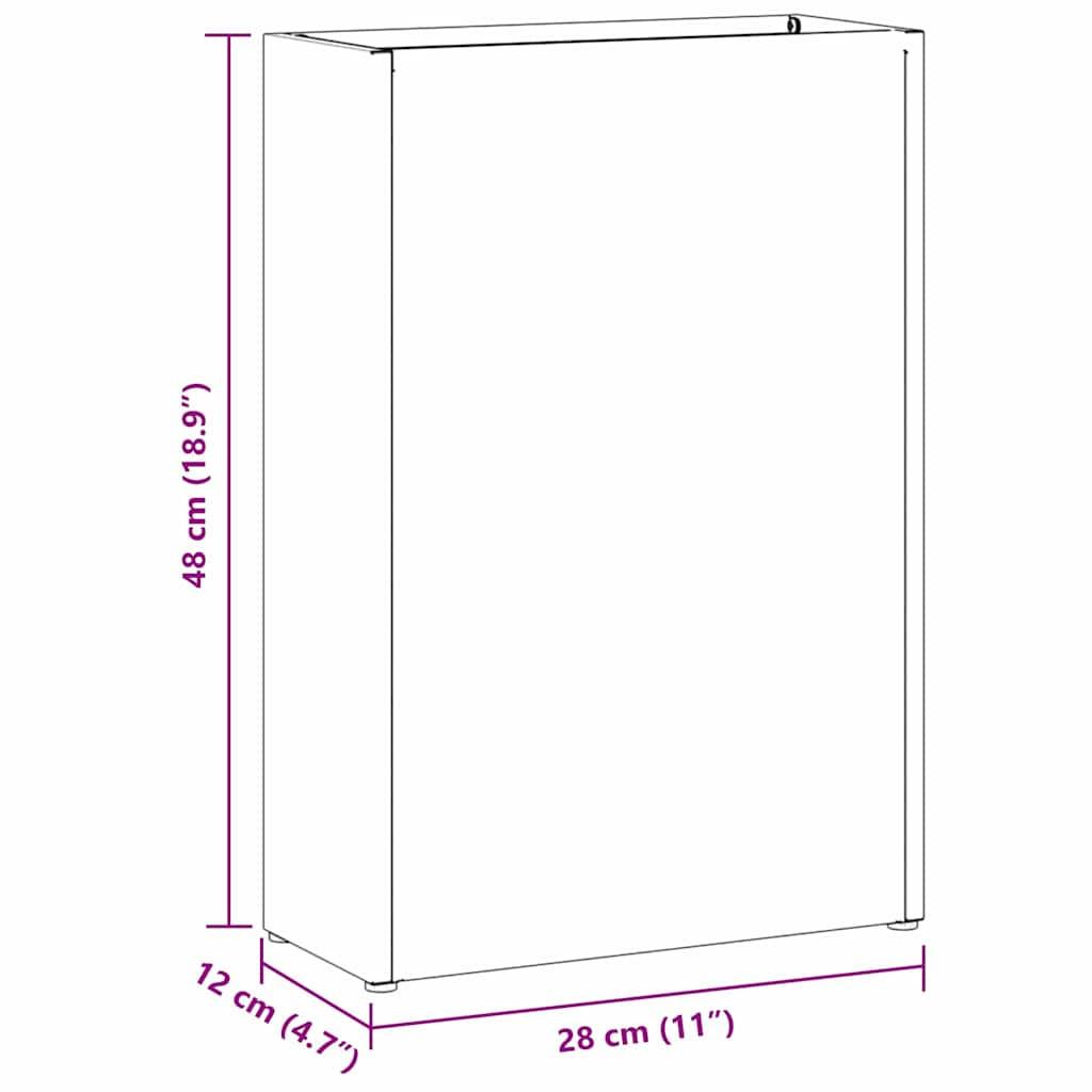 VidaXL Sonnenschirmhalter stahl  