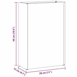 VidaXL Sonnenschirmhalter stahl  