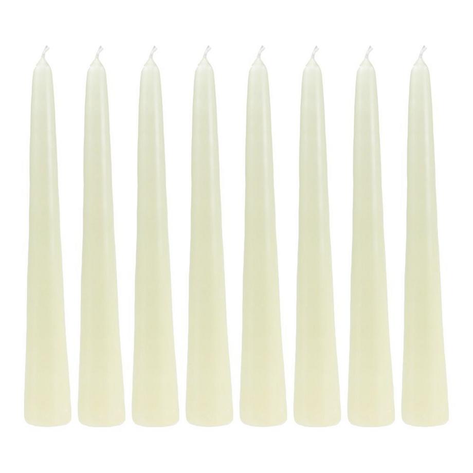 FS-STAR  Spitzkerzen 8er weiss 