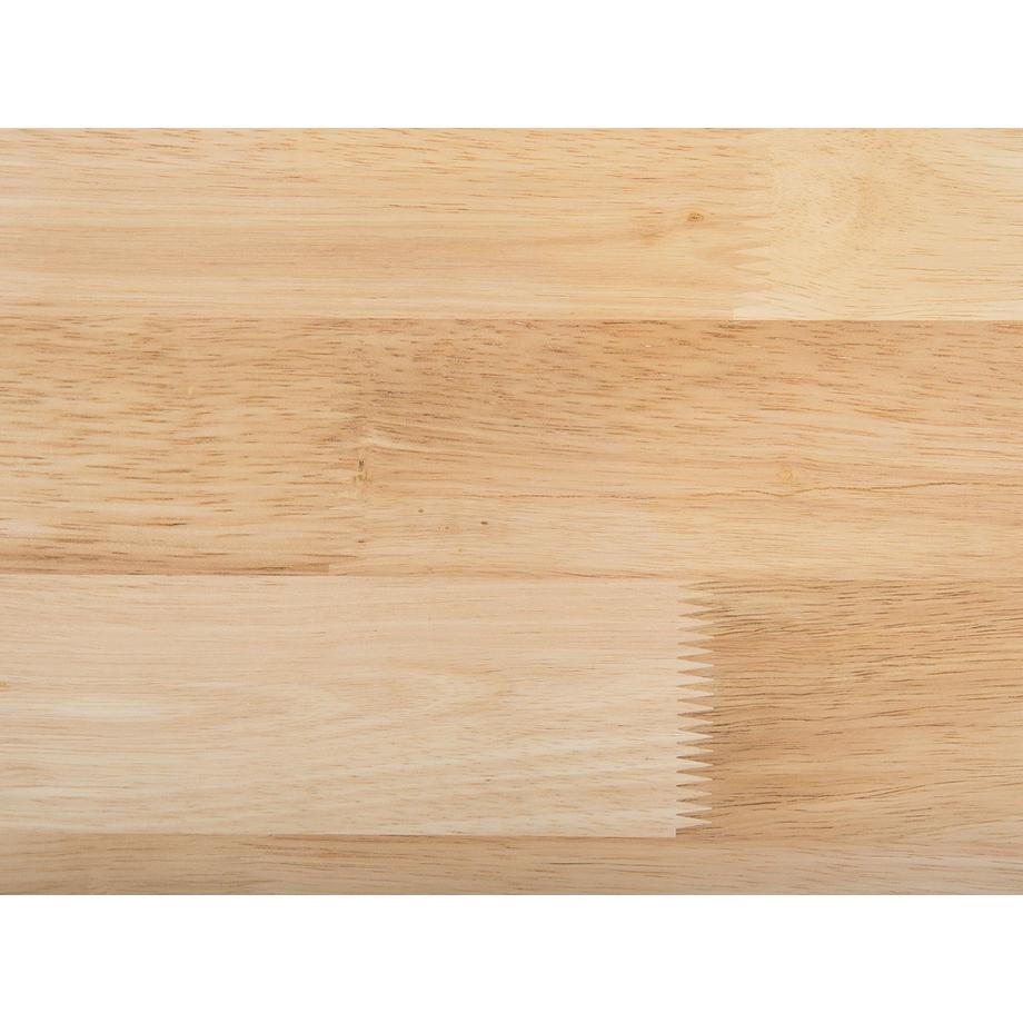 Beliani Table de repas en Bois d'hévéa Traditionnel GEORGIA  