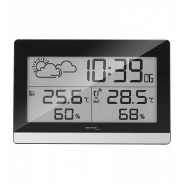 Technoline WS 9255 stazione meteorologica digitale Nero, Argento