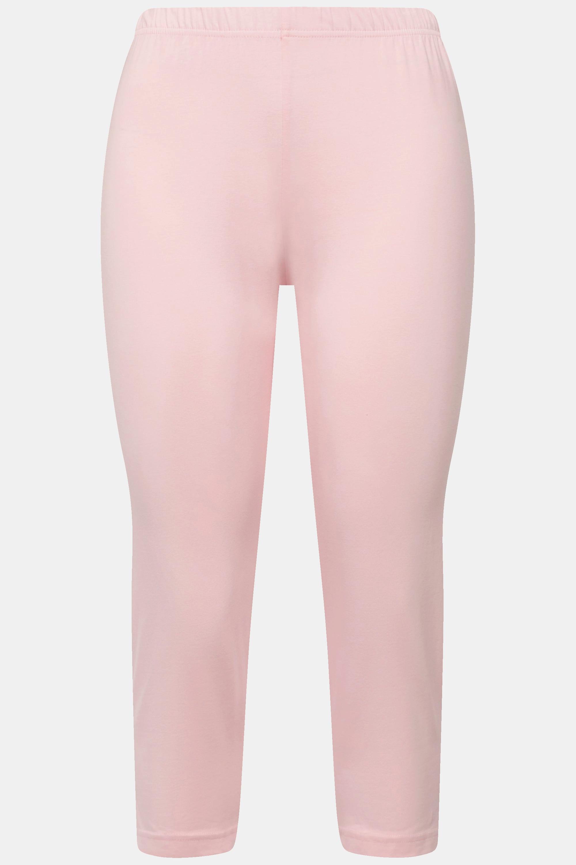 Ulla Popken  Pantaloni Capri a 7/8 con cintura elastica, fino alla tg. 72/74 