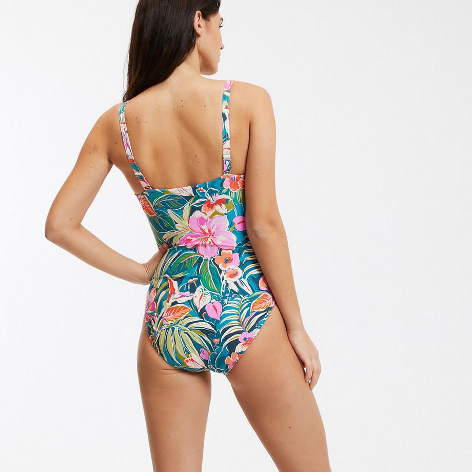 La Redoute Collections Costume da bagno Triangolo Stampa Floreale  