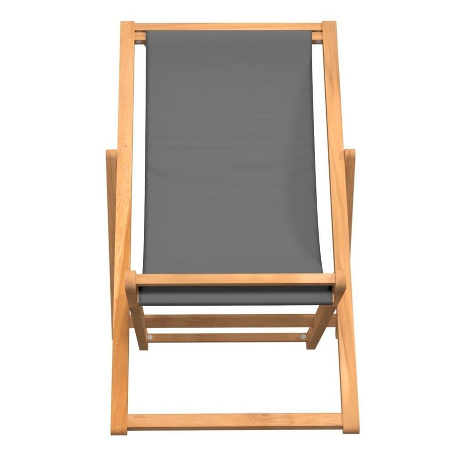 VidaXL sedia da spiaggia Legno  