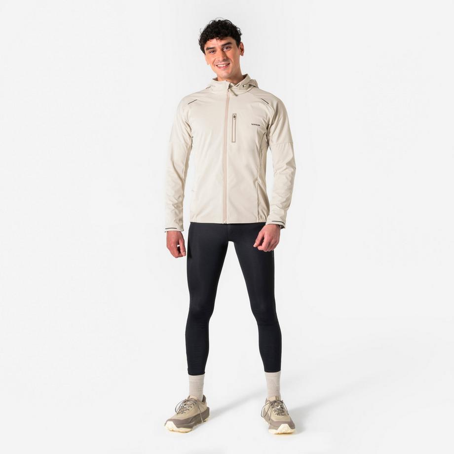 KIPRUN  Warme Laufjacke Langarm  Kiprun Run 900 Warm Regul, Beige 