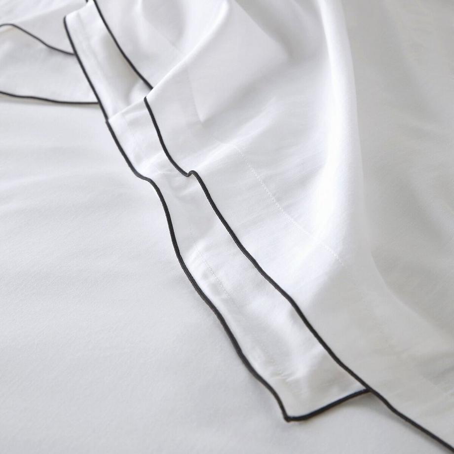 La Redoute Intérieurs Victor Vorgewaschenes Baumwoll-Satin Fixleintuch  