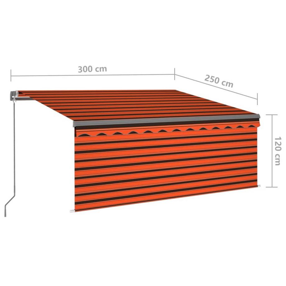 VidaXL tenda Alluminio  