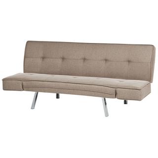 Beliani Schlafsofa aus Polyester Skandinavisch BRISTOL  