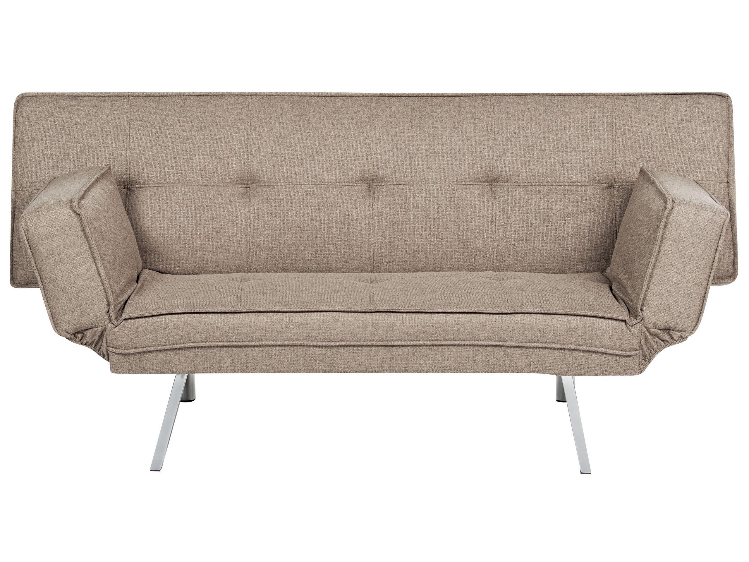 Beliani Schlafsofa aus Polyester Skandinavisch BRISTOL  