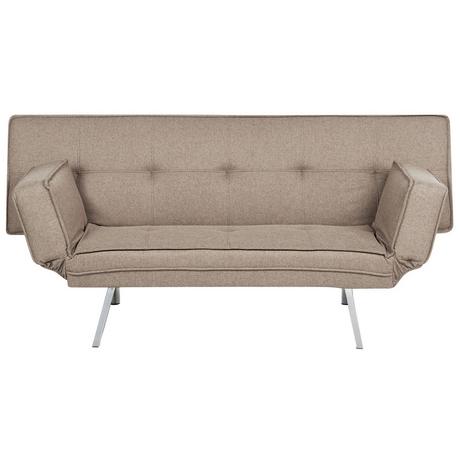 Beliani Schlafsofa aus Polyester Skandinavisch BRISTOL  