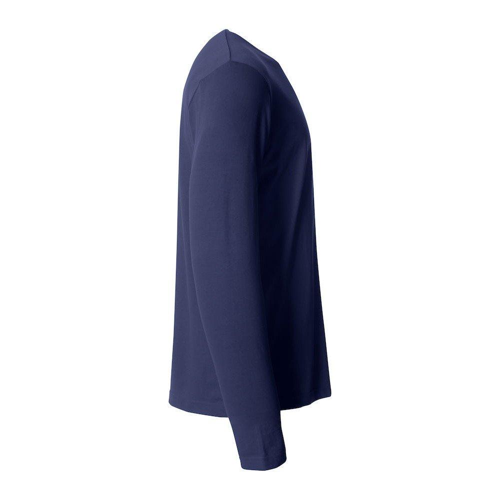 Clique T-shirt basica a maniche lunghe  