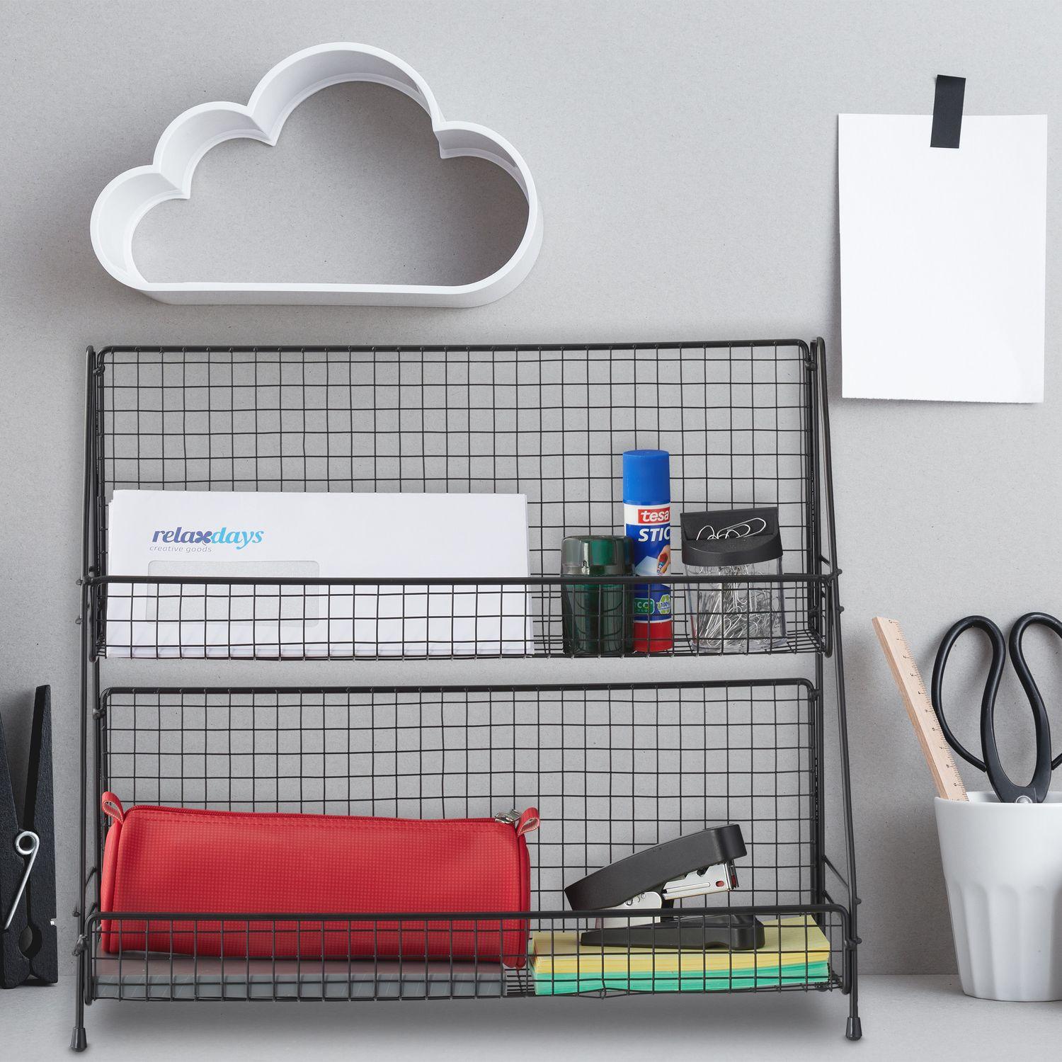 Northix Porta spezie in metallo nero  