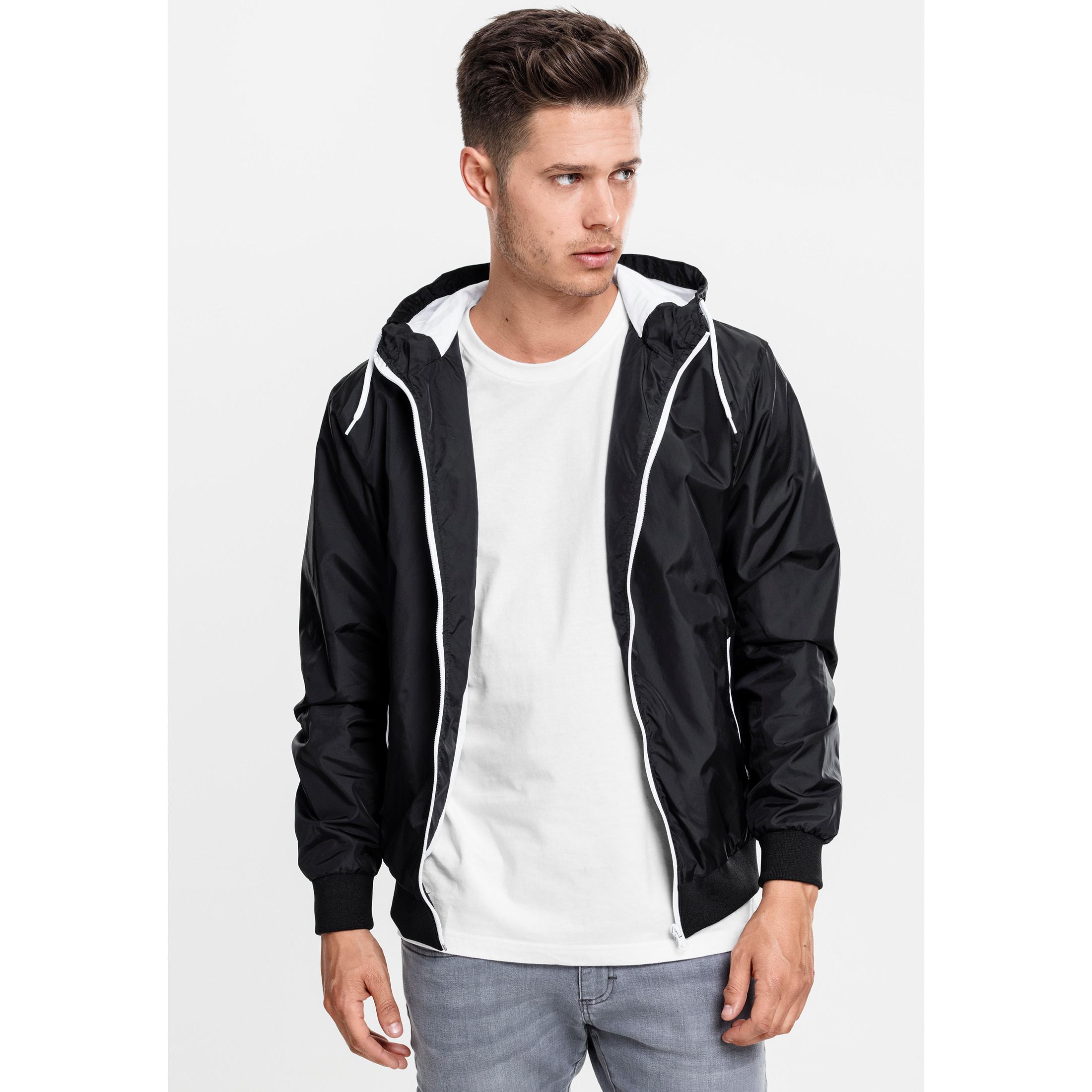 URBAN CLASSICS Giacca a vento Contrast Windrunner Basic 2.0  