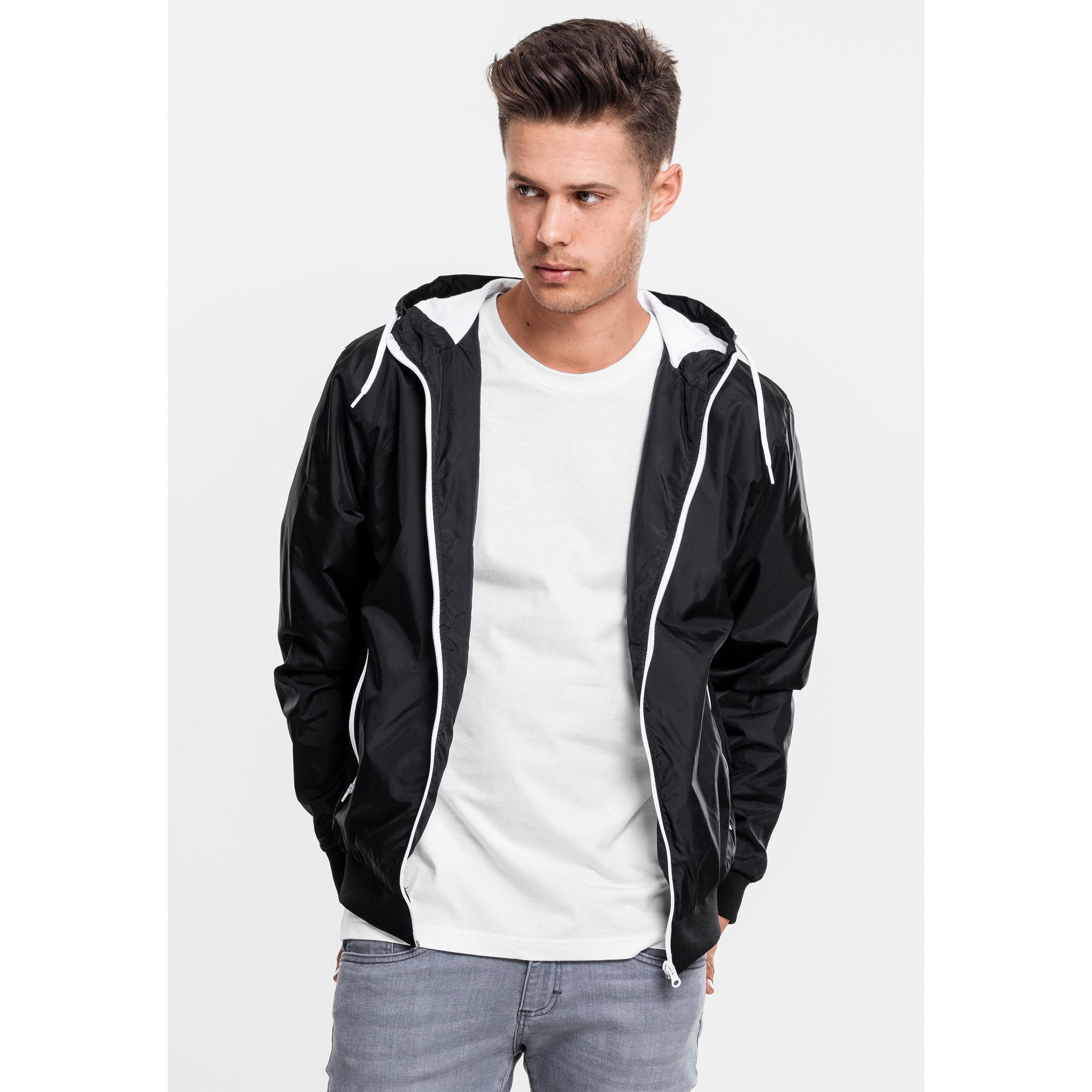 URBAN CLASSICS Giacca a vento Contrast Windrunner Basic 2.0  