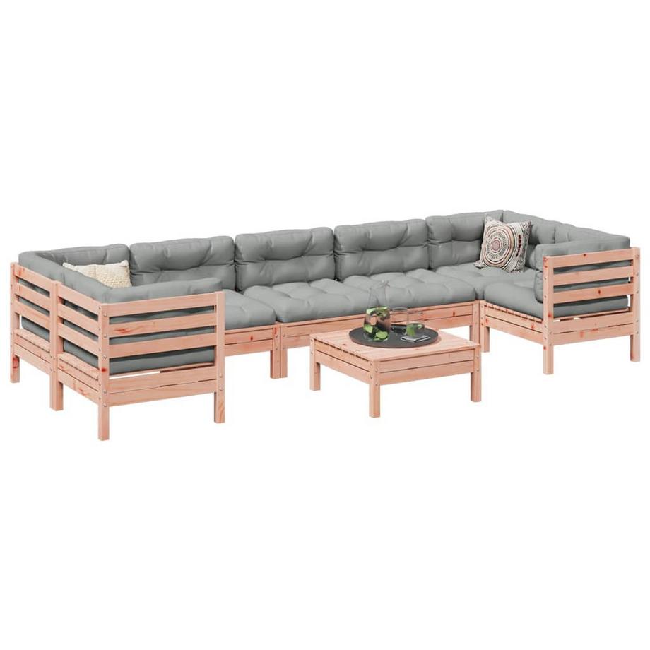 VidaXL Salon de jardin douglas wood  