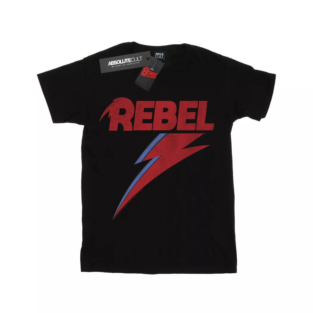 David Bowie - TShirt, für Damen, Schwarz, Größe XL