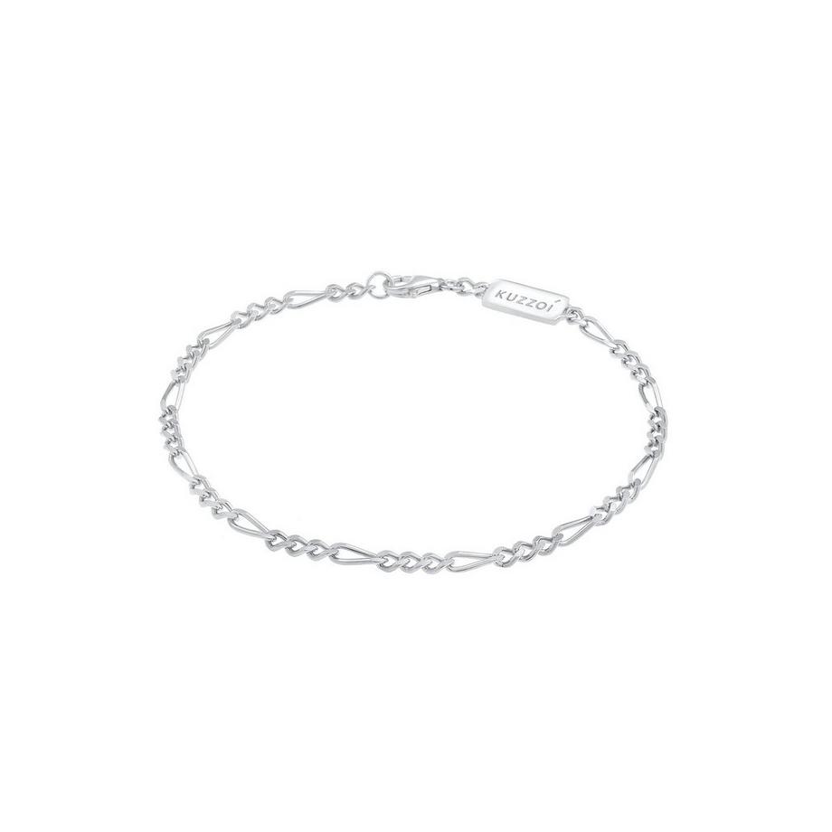 Armband Figarokette Massiv Basic Must-Have Cool 925 Silber