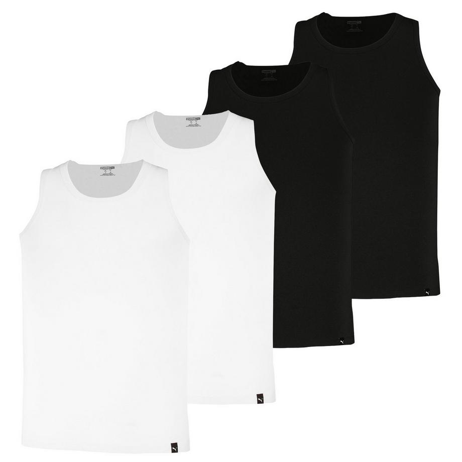 Gilet Uomini Confezione da 4 Stretch-Tank Top 4P
