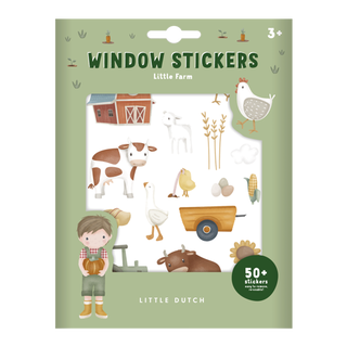 Little Dutch Little Dutch Fenstersticker Little Farm  