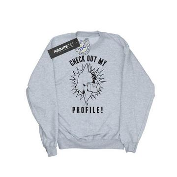 Check Out My Profile Sweatshirt