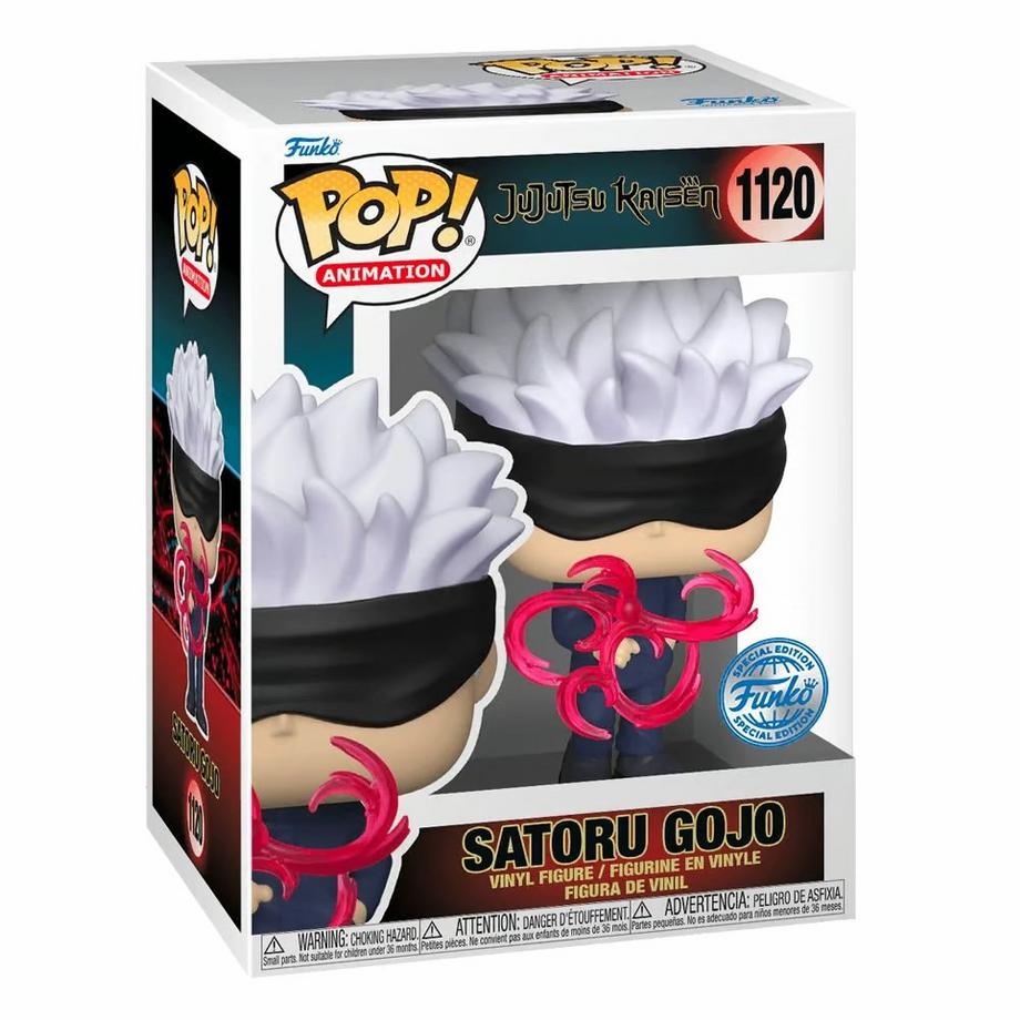JUJUTSU KAISEN - POP FUNKO VINYL FIGURE 1120 GOJO (RED TECH) 9CM